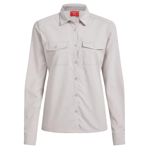 Craghoppers Damen NosiLife Loukkos Langarmshirt Insektenschutz Reise- und Wandertop