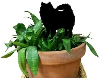 American Eskimo Plant Stake, Dog Stocking Stuffer, Garden Marker, Garden Decor, Dog Gift, Pet Metal Wall Art