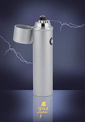 TESLA Lighter T02 Lichtbogen Feuerzeug, Plasma Double-Arc, elektronisch wiederaufladbar, aufladbar mit Strom per USB… – Bild 4