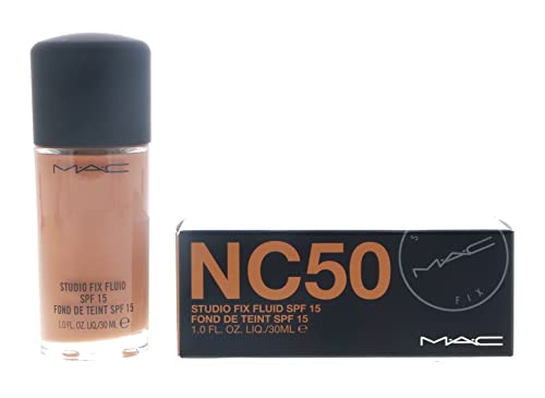M.a.c Studio Fix Fluid Foundation Spf15 Nc50, 1 Ounce #TOP13