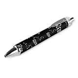 THKVSV Leo - Penne a sfera retrattili da 0,5 mm, scrittura scorrevole, 1 pezzo