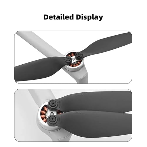 Hélices de remplacement anti-choc compatibles DJI Mini 4 Pro 6030F