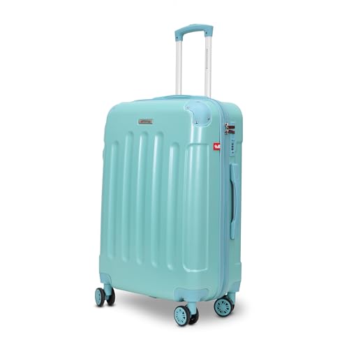 Image of AMERICAN TRAVELLER Rockstar Polycarbonate Trolley Bag | Cabin (20) | Lightweight Durable Hard Shell | TSA Type Lock | Anti-Theft Zip | 360 Disc Spinner Wheels | Telescopic Handle.