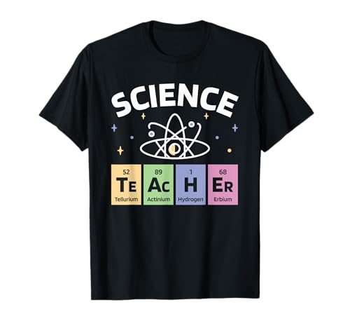 Periodic Table Science Teacher, Chemical Element Symbol T-Shirt