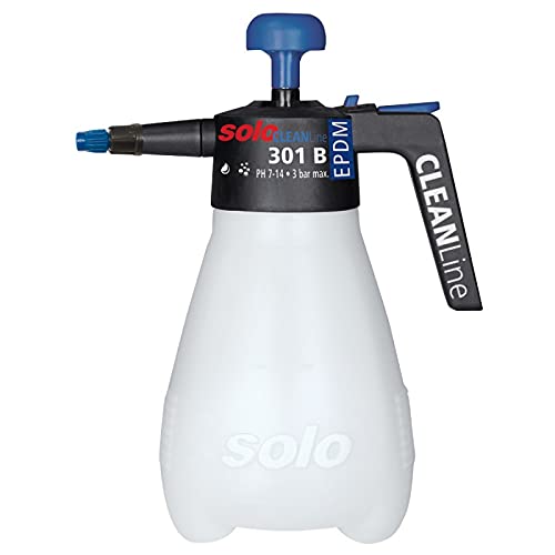 SOLO 301-B 1.25-Liter CLEANLine One-Hand Sprayer, EPDM Seals (PH 7-14) and O-Rings