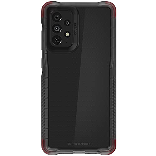 Image of Ghostek Covert Galaxy A72 Phone Case with Clear Slim Fit Design and Anti-Slip Grip Bumper Premium Shockproof Protection Thin Protective Phone Covers Designed for 2021 Galaxy A72 5G (6.7 Inch) (Smoke)