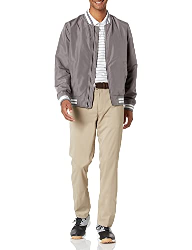 Amazon Essentials Men's Slim-Fit Stretch Golf Pant, Khaki Brown, 28W X 28L #TOP3