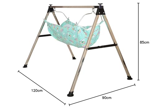 A to Z Hub Unisex Portable Folding Ghodiyu with Free Cotton Cloth.