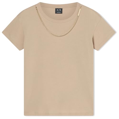 Image of Armani Exchange XW002329_AF10356 Short Sleeve T-Shirt 2XL Beige