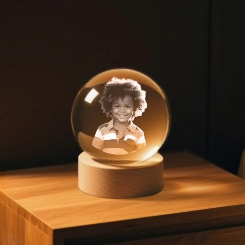 Custom Crystal Ball with Lamp,Ultrasound Picture Frames,Ideal Gif...