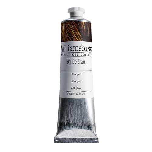 Peinture à l'huile Williamsburg stil de grain brun 150 ml pour réussir vos fonds et glacis
