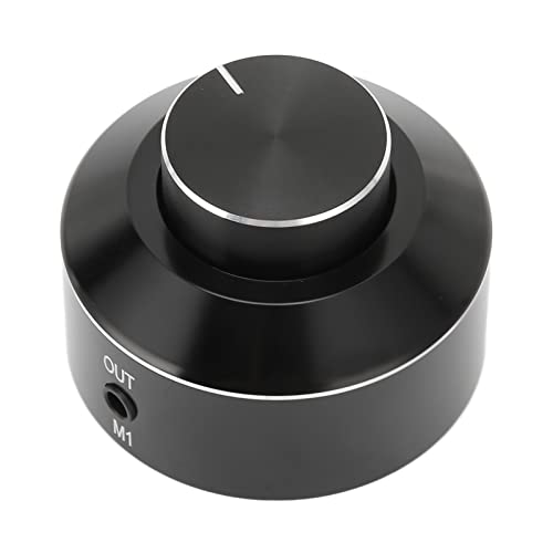 Bouton de contrôle du volume mini 3.5mm réglage actif noir