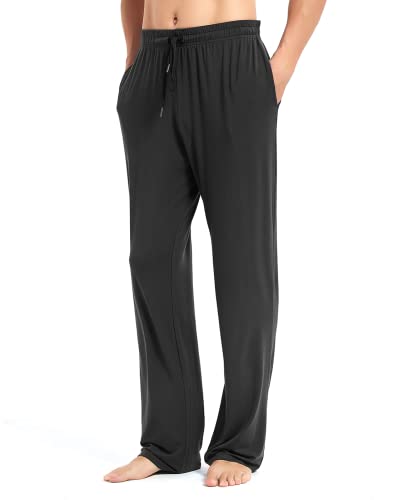 Idtswch 32/34/36/38 Long Inseam Men's Tall Extra Long Pajama Pants,Lounge Jogger Yoga Pants,Sleepwear with Pockets for Men3