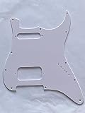 Per Fender 11 foro vite HS Pickup Strat Guitar Pickguard (1 strato bianco)