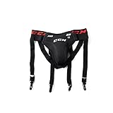 CCM S21 Jock Combo PRO Senior Black Tiefschutz mit Straps