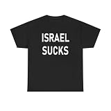Brian Bula Israel Sucks Shirt Netanyahu Has a Criminal Arrest Warrant Tshirt Clothing Black