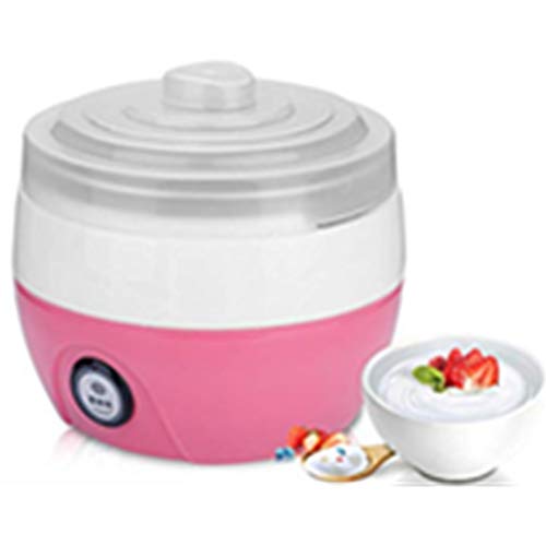 Automatische Joghurt Maker, 1L Edelstahl Elektro DIY Joghurt Maker Innenbehälter Storage Makers für Home Kitchen Tool 220V(#1) Cover
