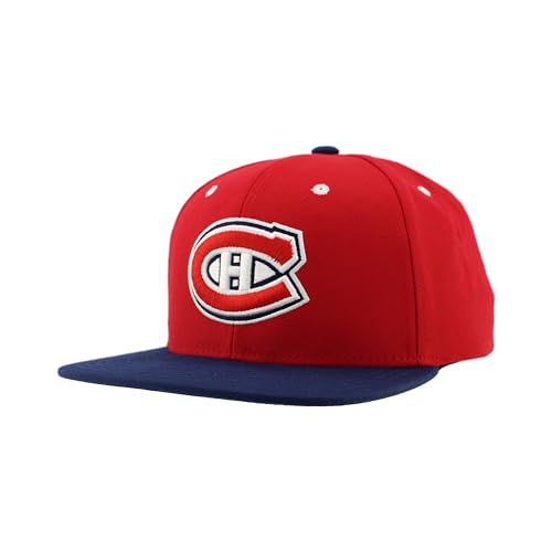 Image of ZHATS NHL Unisex-Adult NHL Officially Licensed Adjustable Snapback Hat Flat Bill Z11 Icon Two Color
