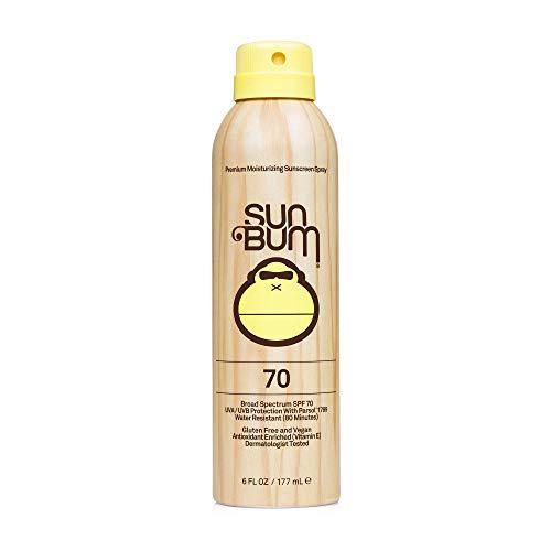 Sun Bum Original SPF 70 Sunscreen Spray |Vegan and Reef Friendly