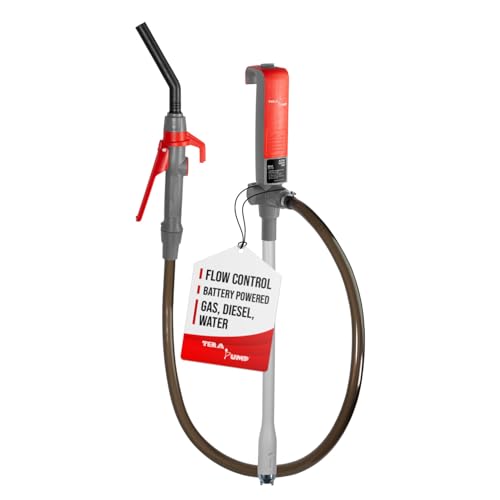 Tera Pump Electric Gas Pump Battery Operated Liquid Transfer Pump With Quick ...