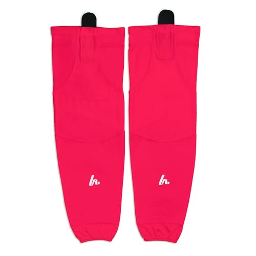 Howies - Howies Hockey Ice Hockey Socks | Pro-Style Design, Pink, Small 22" | Breathable & Durable with No-Slip Straps and Waffle Cuff