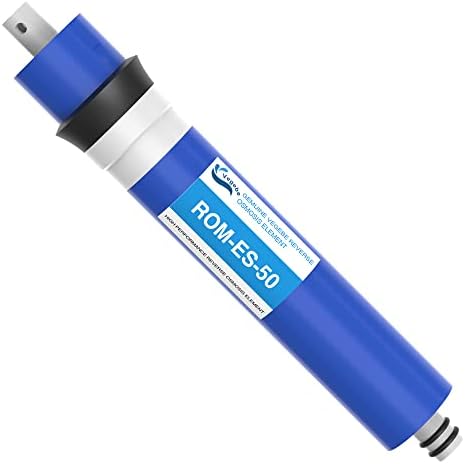 Vegebe 50 GPD RO Membrane Filter 12"x1.8" Reverse Osmosis Membrane Element Replacement Fits Under Sink RO Drinking Water Filter Filtration Purifier System, 1 Pack