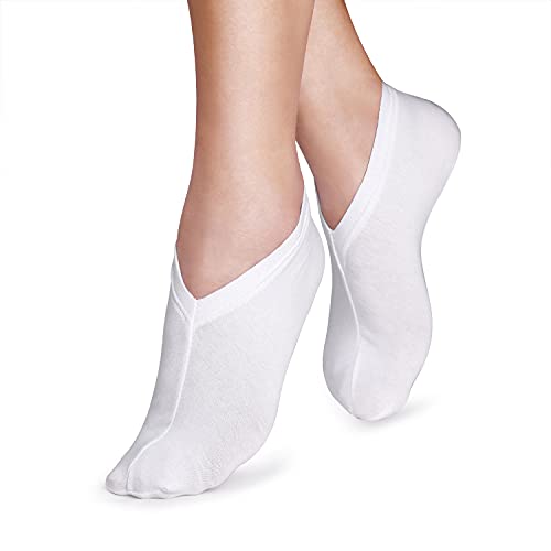 3 Pairs Moisturizing Socks Overnight, Spa Socks for Dry Feet, Moisture Enhancing Socks, Cosmetic Moisturizing Socks for Kids Women and Men (M)
