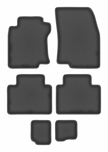 Tapis de sol Nissan X-Trail III T32 FL 7 places moquette polyamide