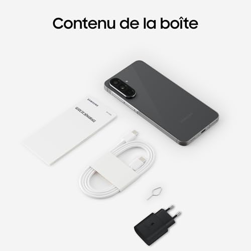Samsung Galaxy A56 5G Smartphone Android Chargeur Secteur Rapide Inclus Smartphone déverrouillé Version FR - vue 5
