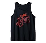 Aladdin Movie Jaffar Flames Logo Camiseta sin Mangas