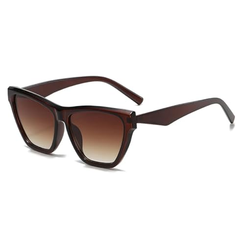 Lunettes de soleil oeil de chat anti-éblouissement pour affiner les visages fins