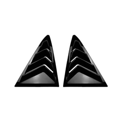 JINFOLI Persianas for Ventanas Que mejoran la Apariencia Exterior del vehículo. Accesorios for el Mk8 2018 Cubierta de ventilación para Rejilla de Techo de Coche(Schwarz)