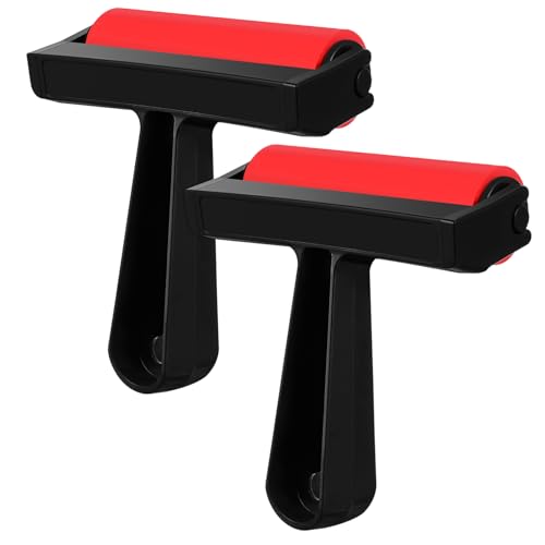 HAPINARY Diamond Drawing Rollers 2pcs Rollers Red DIY Art Supplies for Boys and Girls