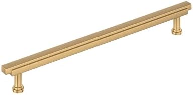 Signature Hardware 954047-O-10116 Gilderoy 10-1/16 Inch Center to Center Bar Cabinet Pull - Champagne Bronze