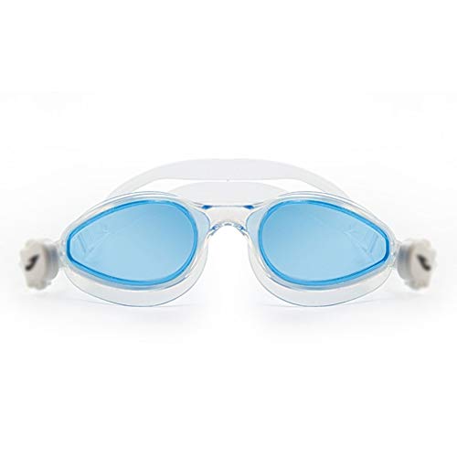 Lunettes de natation anti-buée et anti-UV avec bouchons d'oreille intégrés pour adulte