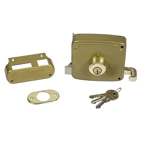 WOLFPACK LINEA PROFESIONAL - LINEA PROFESIONAL Cerradura S7 / 4125 100HB Izquierda Cilindro 50 mm. Sobreponer, Multicolor