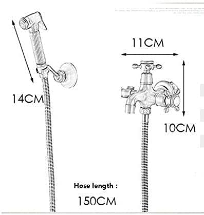Faucetsque bronze bidet pour stopper le gaspillage de papier