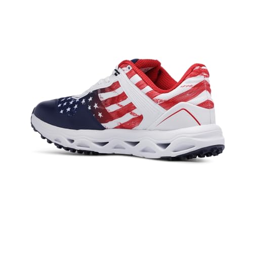 Boombah Victor Men's Turf Shoes - USA Patriot - Multiple Sizes2