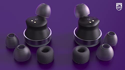 Philips T8506 True Wireless Headphones With Noise Canceling Pro (Anc), Wind Noise Reduction & Bluetooth Multipoint Connectivity, Black #TOP5