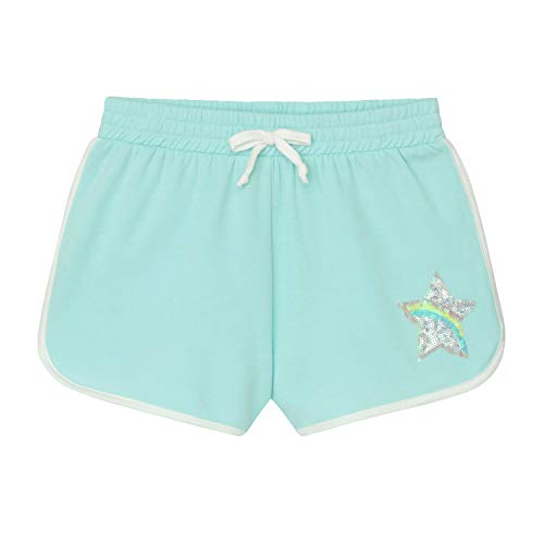 Btween Girls 4-Piece Active Performance Dolphin Shorts With Faux Drawstring, Sports Running Shorts For Kids #TOP3
