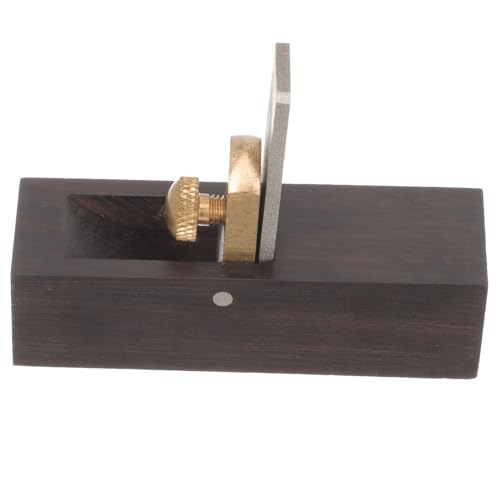 Parliky 木工用バイオリンかんなカッター 弦楽器製作ツール 真鍮製刃調整可能 ミニハンドプレーナー ビオラ チェロにも対応