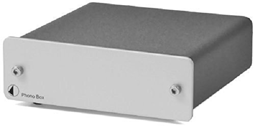 Pro-Ject Audio - Phono Box DC - MM MC Phono preamp with line output - Silver