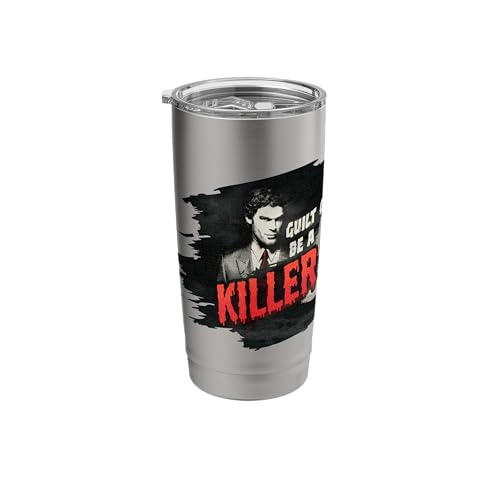 Official Dexter TV Show Guilt Can Be A Killer Stainless Steel Insulated Tumbler