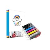 CLI 531 Cyan Lot de 6 cartouches d\'encre non OEM compatibles PGI 530 Bk + CLI 531 Bk, Cy,Mag,Yel,Gry, TS8750, TS8751