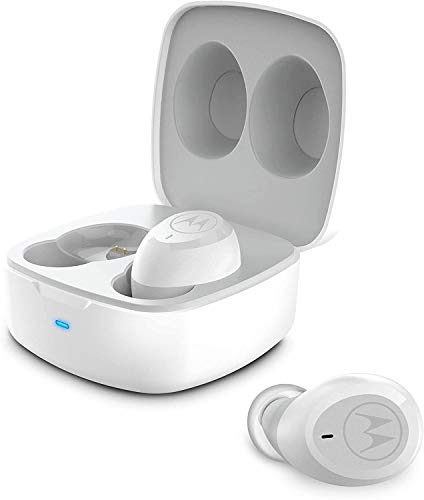 Fone de Ouvido Motorola Vervebuds 100 Bluetooth Estéreo Resistente à Água Branco