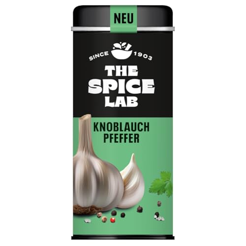 Knoblauch Pfeffer Gewürzmischung 180 g – The Spice Lab (Moguntia) – Grillgewürz für Fleisch,...