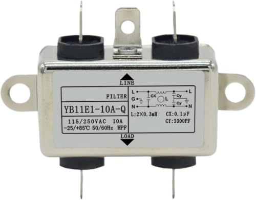 Filtre d'alimentation Yb11E1-3A-Q pour bloc de filtrage anti-parasite triphasé