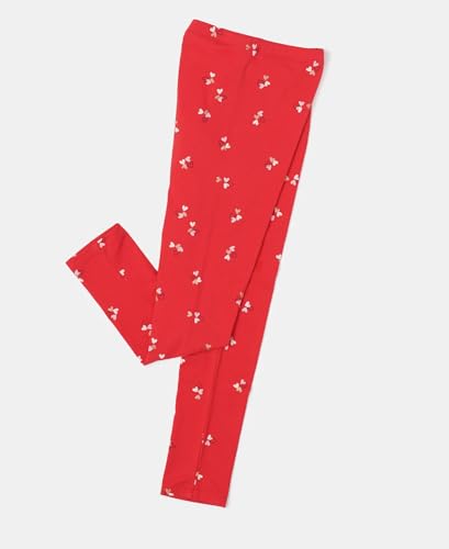 Image of Jockey UG08 Girls Super Combed Cotton Elastane Stretch Leggings (Prints May Vary)