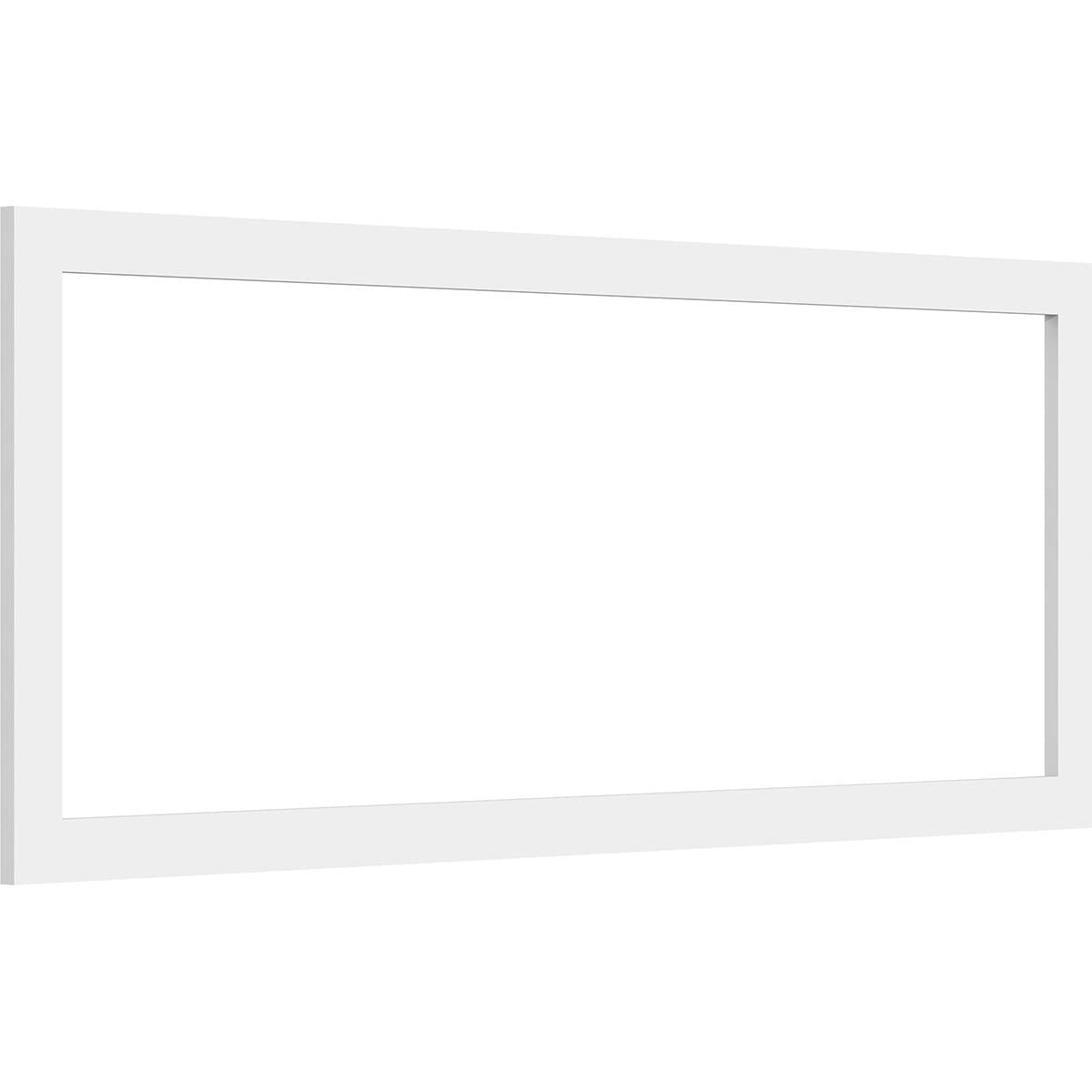 Ekena Millwork 40"W x 16"H x 3/8"P Prescott Decorative Wall Panel (Two-Piece)