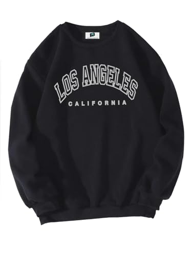 Image of The SV Style Los Angeles California Printed Oversized Baggy Sweatshirt